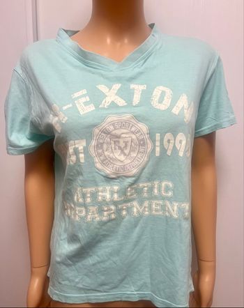 TEE shirt turquoise rexton 