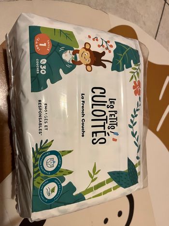 30 couches les petits culottés taille 1