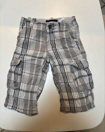 Bermuda gris beige 10ans ikks