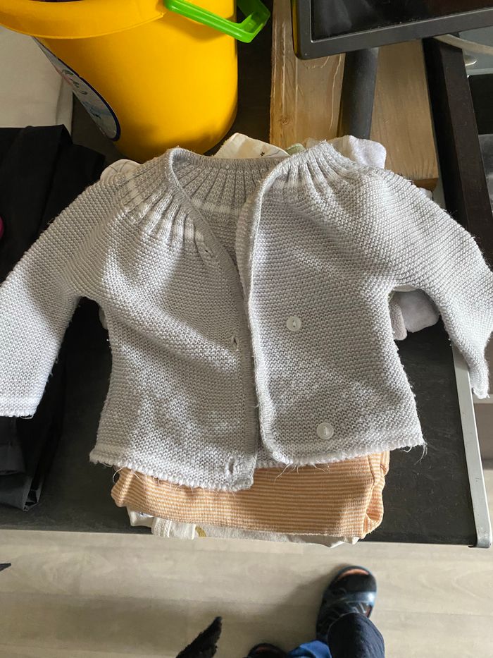 Lot vêtement 0 mois garçon - photo numéro 7