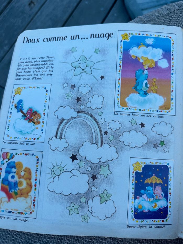 Album Panini stickers ancien vintage Les Bisounours complet images Care Bears stickers - photo numéro 11