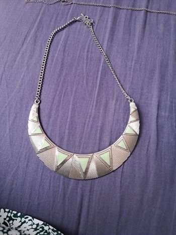 Collier argenté