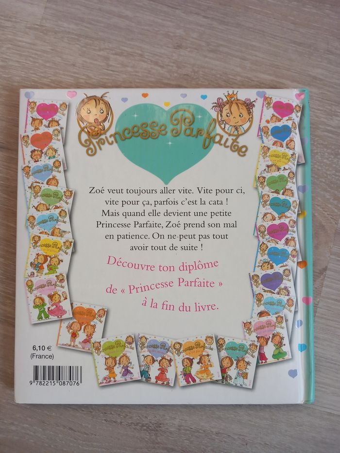 Livre Pincesse Parfaite "Zoé est impatiente " - photo numéro 2