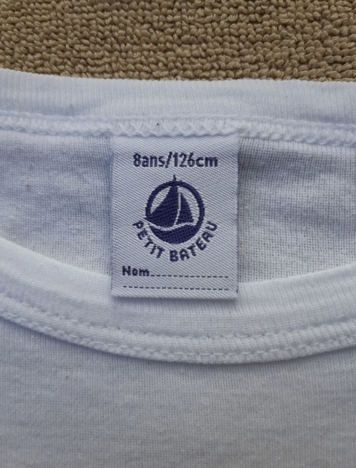 🐳 Maillot de corps Petit Bateau (8 ans) 🐳 - photo numéro 4