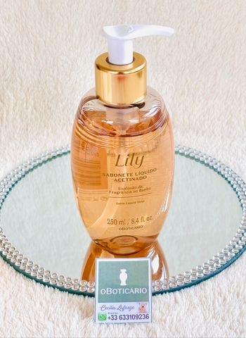 Jabón líquido Acetinado ducha LILY OBoticário