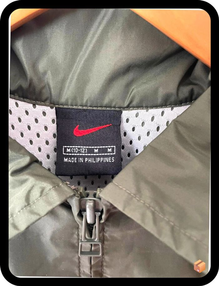 Coupe-vent Nike kaki – Taille 10/12 ans – Mixte - photo numéro 3