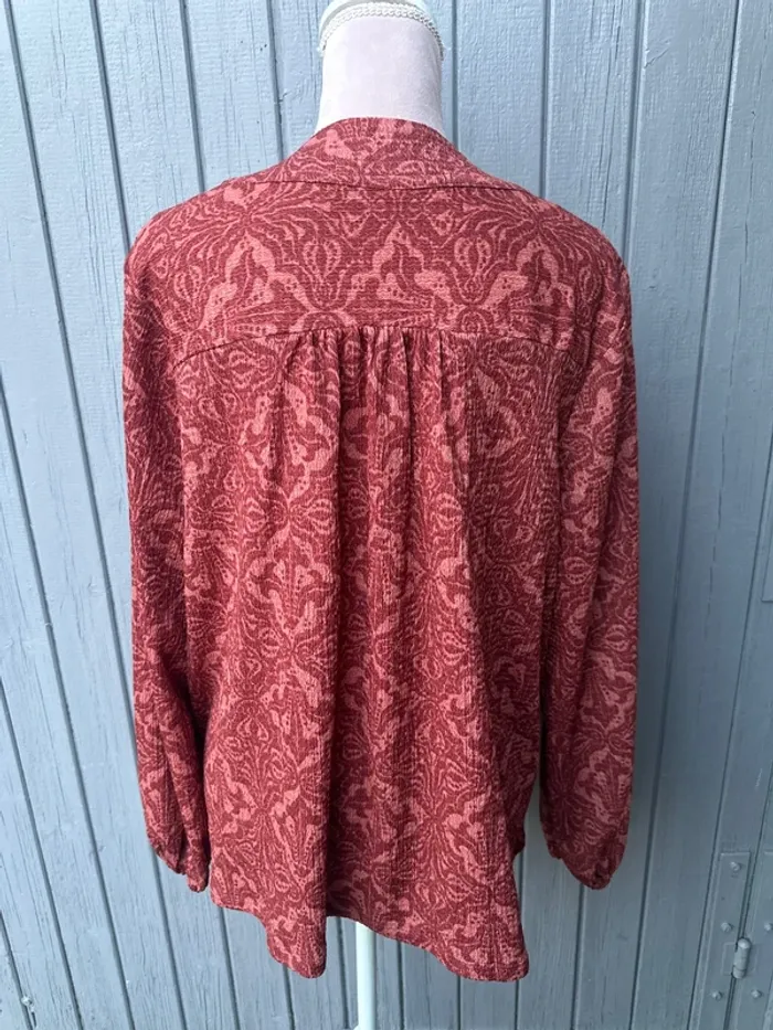 Blouse manches longues décolleté 46 - photo numéro 4