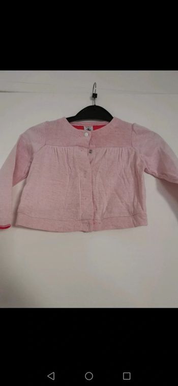 Gilet petit bateau 12 mois