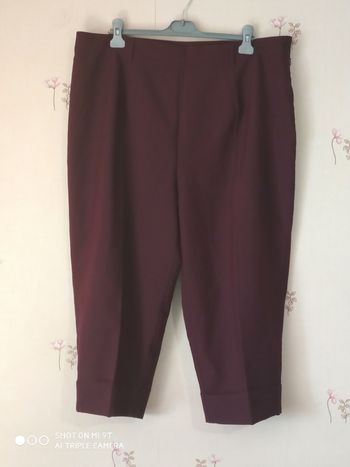Pantacourt femme taille 54