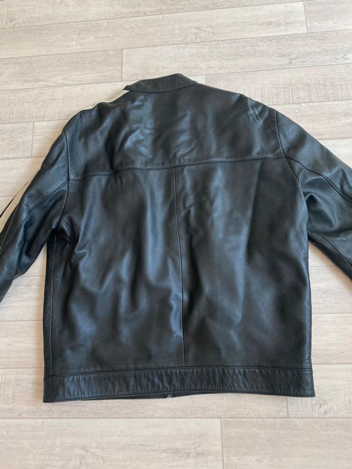 Veste de moto en cuir Fred Steven - photo numéro 6