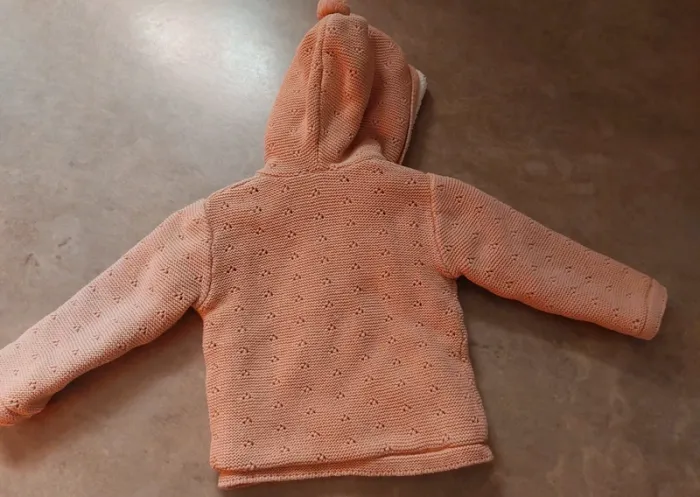 Manteau fille intérieur polaire - photo numéro 5
