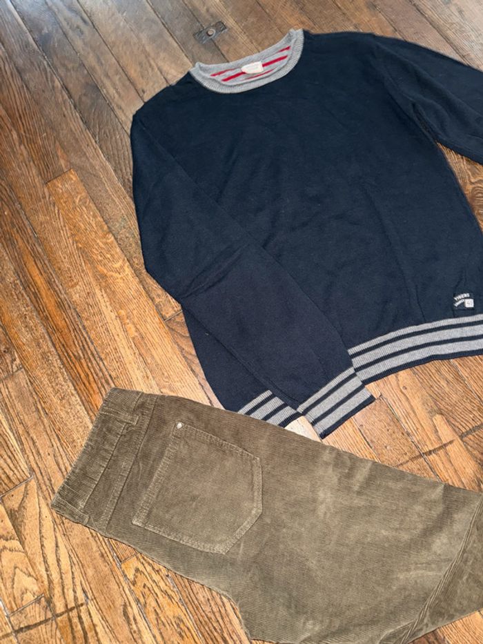 pull TAO et pantalon velour Monoprix 14 ans - photo numéro 2
