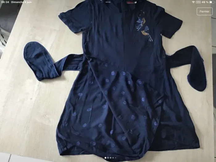 Robe fluide réversible catimini - photo numéro 5