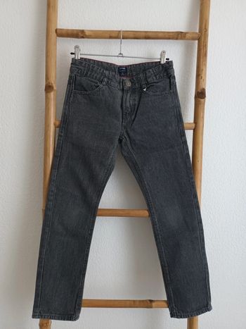 Pantalon jean gris taille ajustable Regular Fit 9 ans