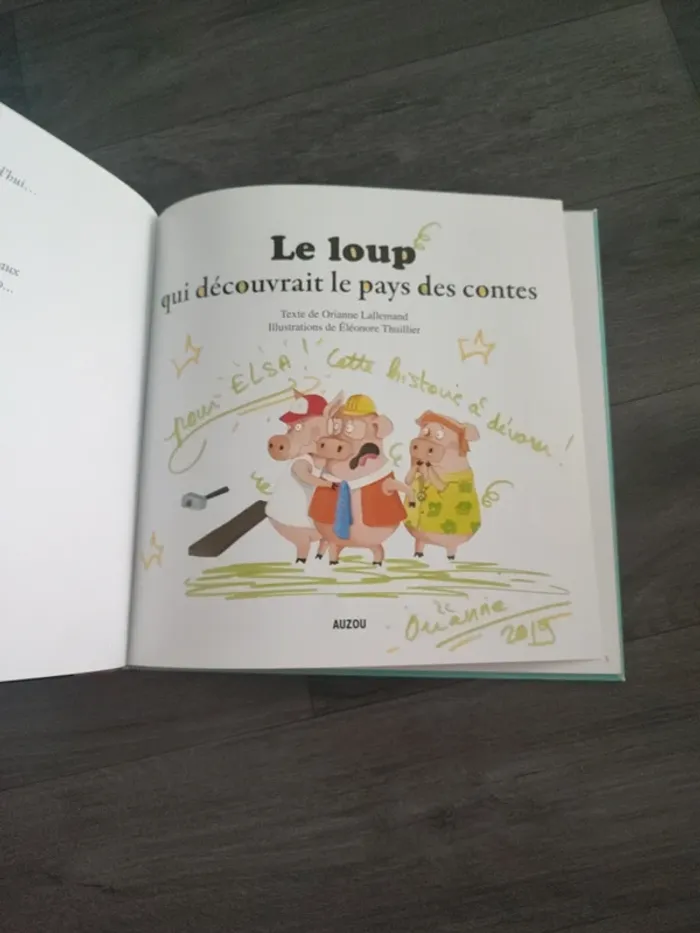 Le loup qui découvrait le pays des contes - photo numéro 3