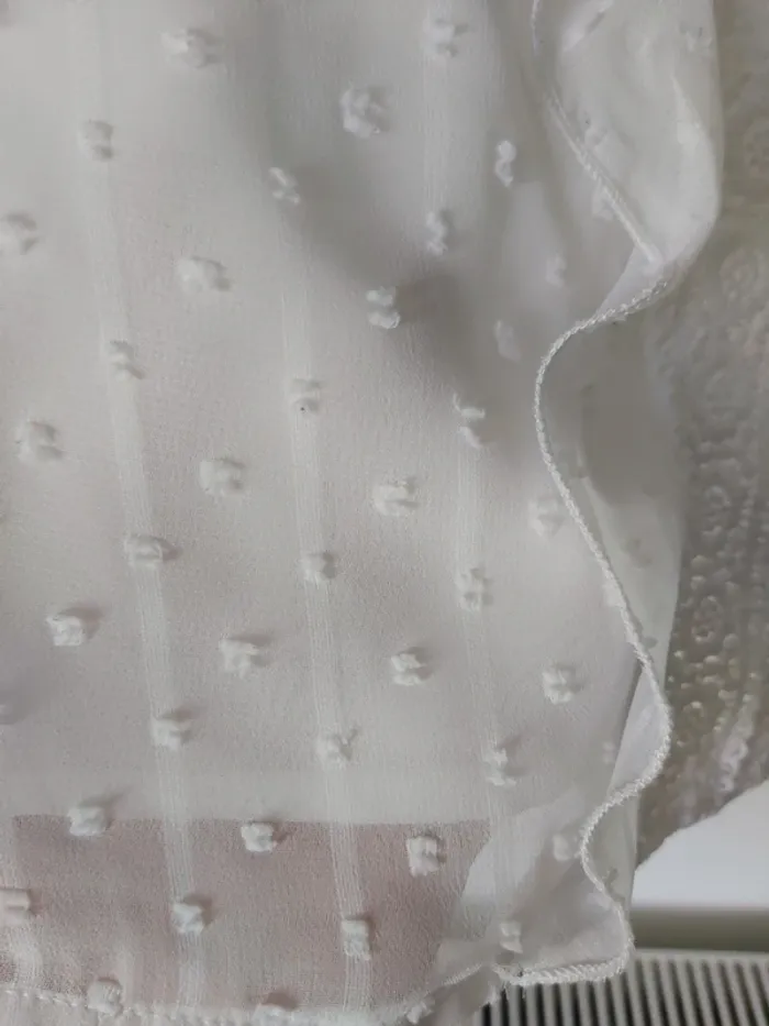 Blouse blanche voile - photo numéro 5