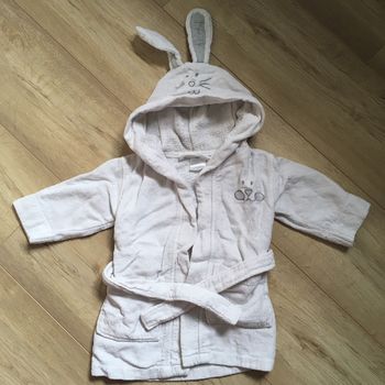 Peignoir blanc - 18 mois