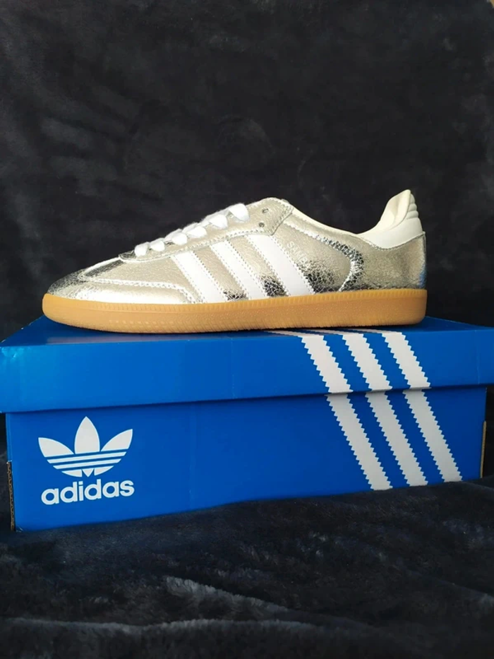 Adidas Samba OG Argenté 36 - photo numéro 4