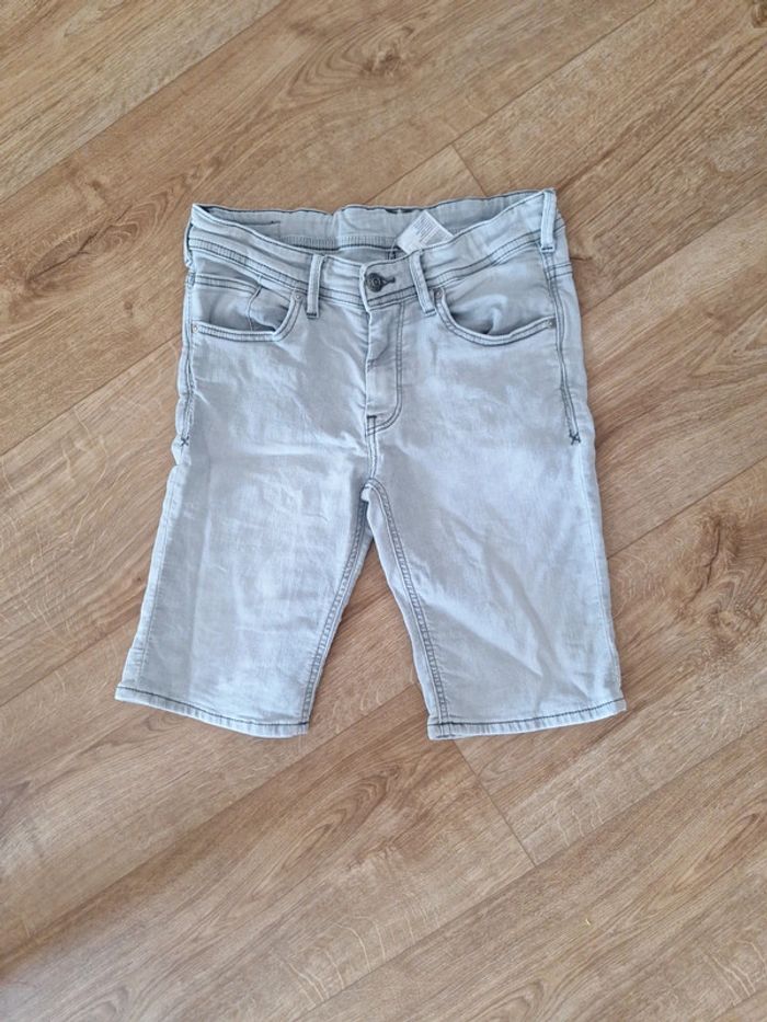 Short en jean gris Teddy Smith 14 ans