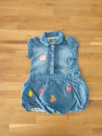 Robe en jean Orchestra 12 mois