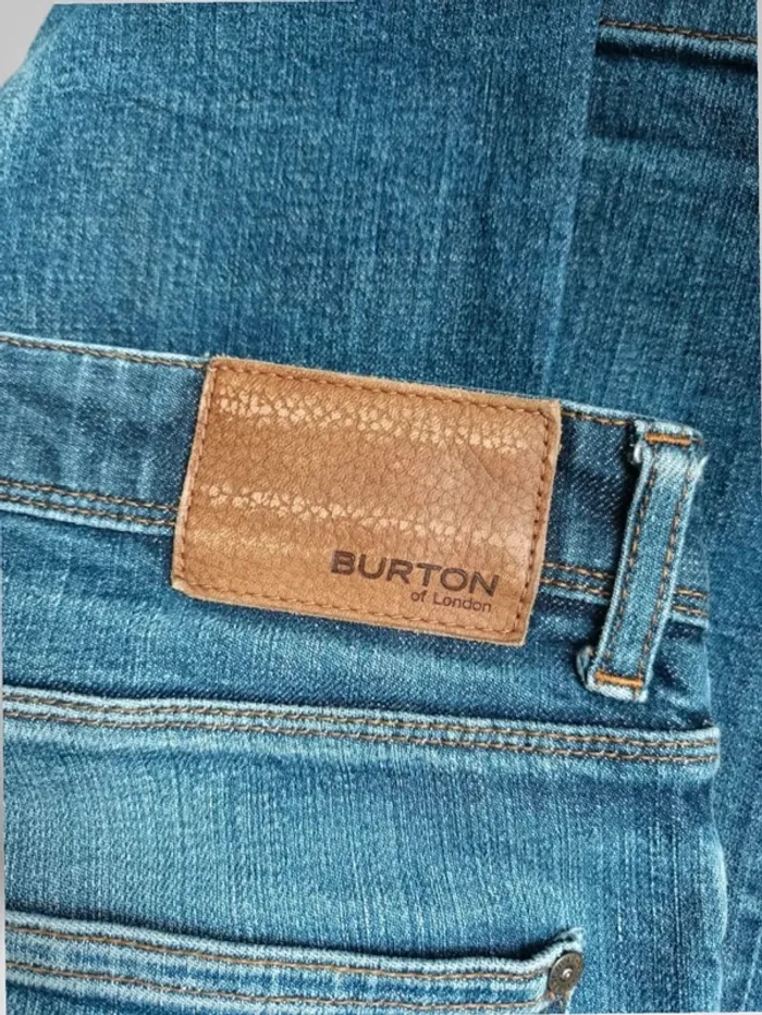 Jean Burton,coupe regular fit ,taille mi-haute,extensible - photo numéro 11