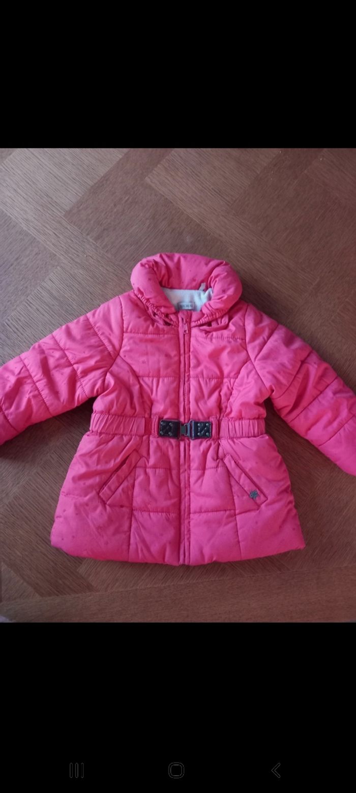 Manteau rose ikks 2 ans - photo numéro 1