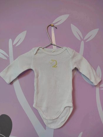 Lot 3 body manches longues 3 mois