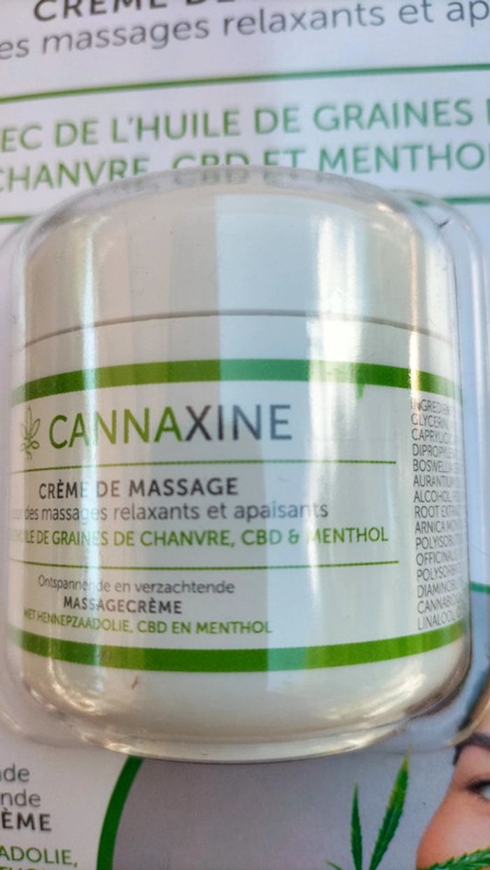 Cannaxine: crème de massage apaaisante - photo numéro 2