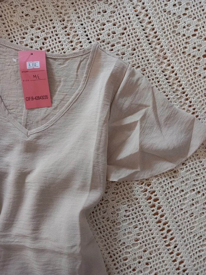 Blouse évasé neuf avec étiquette - photo numéro 3