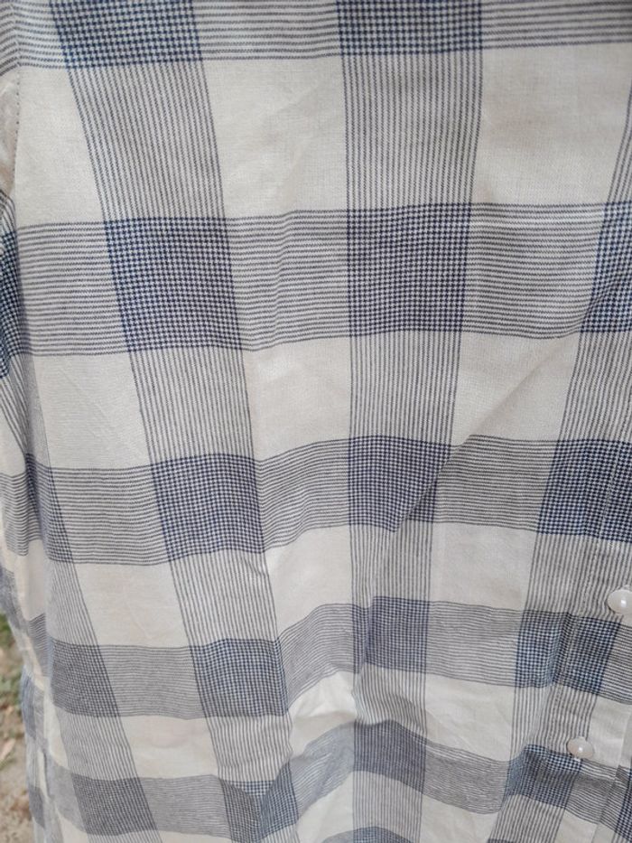 Chemisier à carreaux asymétrique taille 42 - photo numéro 4