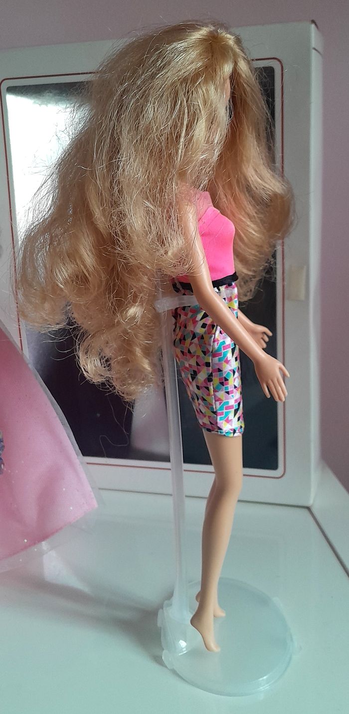 poupée barbie vintage 1999 my scene blonde avec cils - photo numéro 6