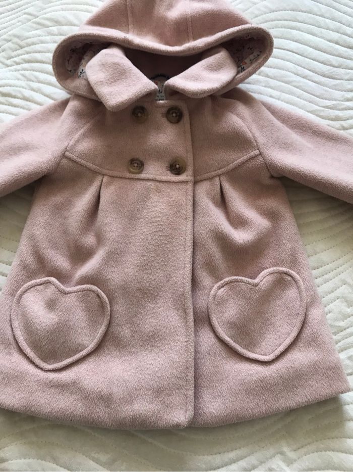 Manteau chaud fille rose C&A - photo numéro 3