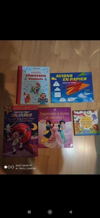 Lot livres éducatif