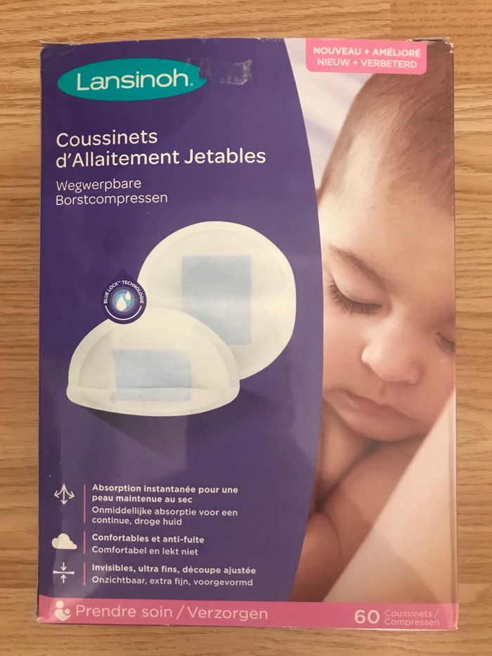 Coussinets d allaitement non utilisés