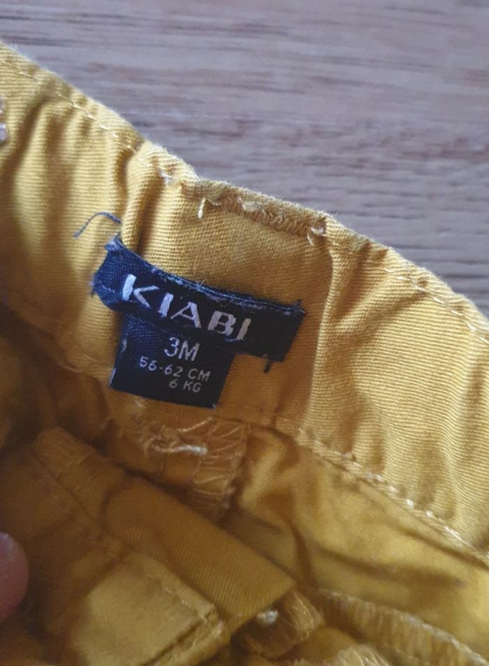 💚 Pantalon chino 3 mois Kiabi #emyfleury_3moisgarçon - photo numéro 3