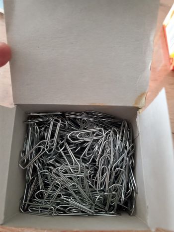 lot de 1000 trombones 25 mm