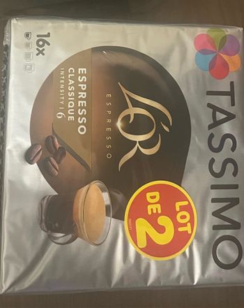 Café l’or espresso Tassimo