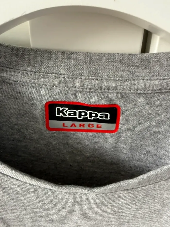 T-shirt gris kappa L - photo numéro 3