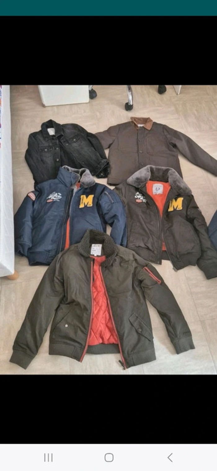 Lots veste garçon 10 ans