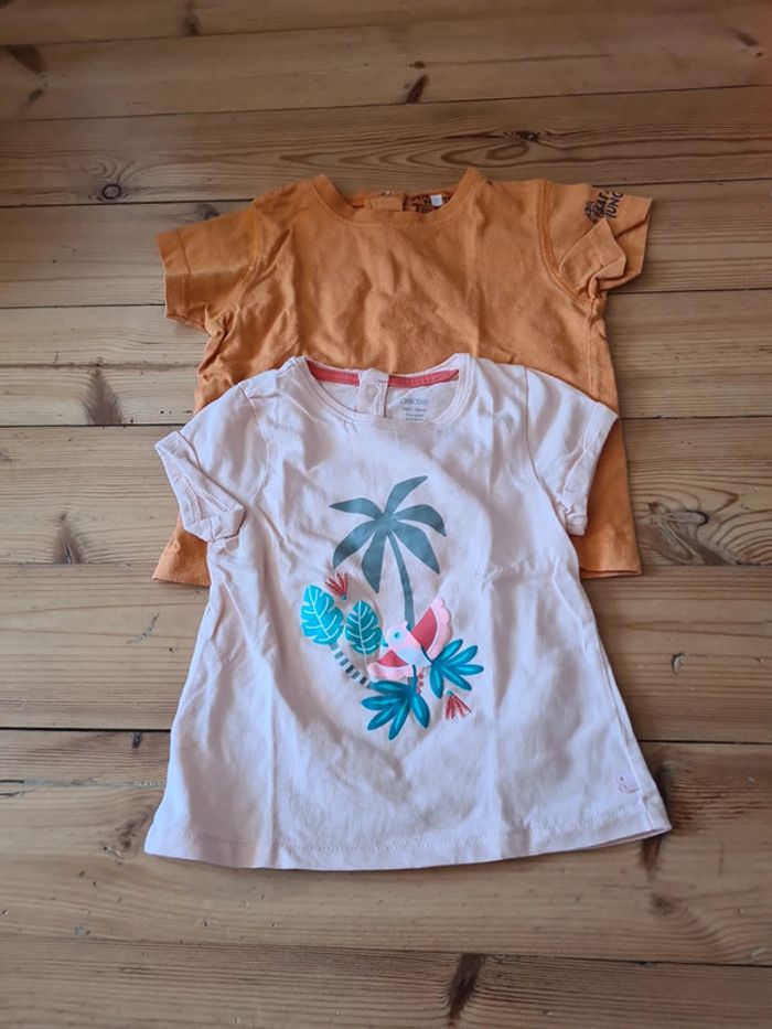 2 Tee-shirt manche courte