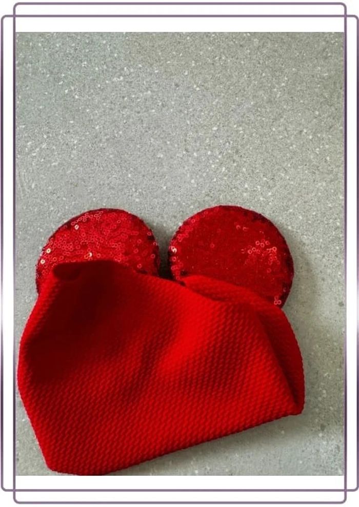 Bandeau rouge pour enfant, très bon état - photo numéro 2