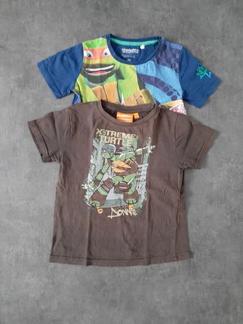 2 t-shirts manches courtes garçon