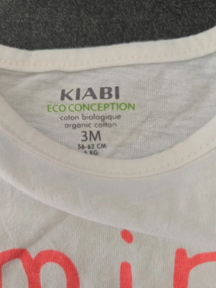 T shirts 3 mois kiabi - photo numéro 2