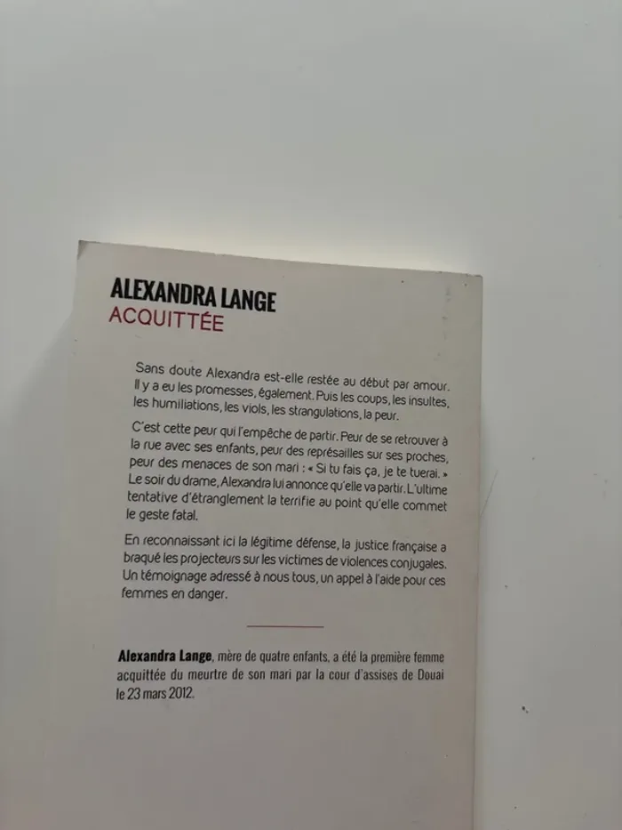 Livre Alexandra lange - photo numéro 3