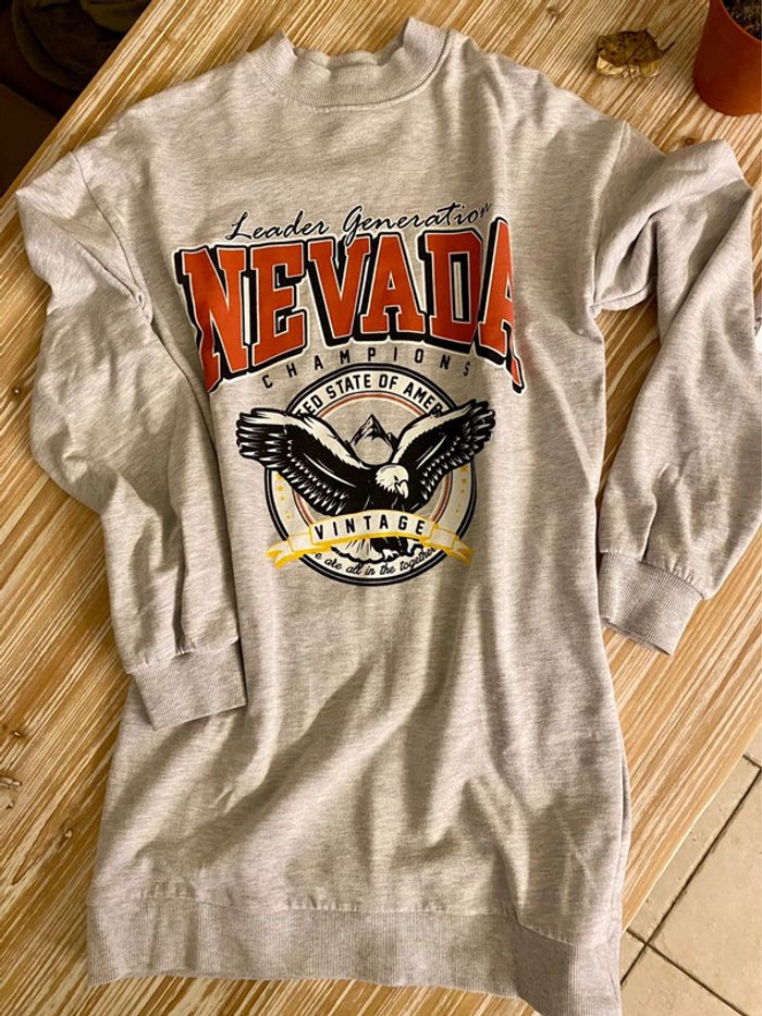 Sweat imprimé oversize - photo numéro 2