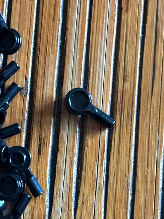 20 lego Bar 1L with 1 x 1 Round Plate with Hollow Stud - photo numéro 3