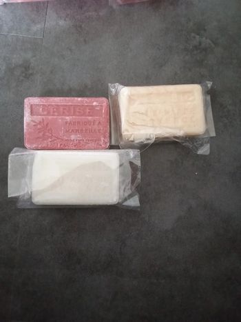Lot de 3 savons bio