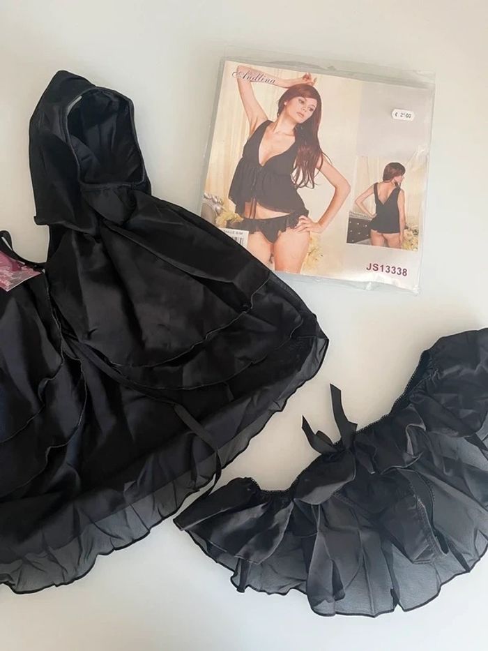 Ensemble nuisette lingerie nuit Taille S /M Andlina Ensembke haut et bas sexy - photo numéro 2