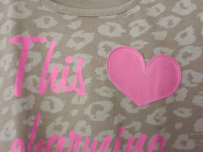 Lot de 2 tee-shirts fille en 6-7 ans 116-122 cm - photo numéro 2