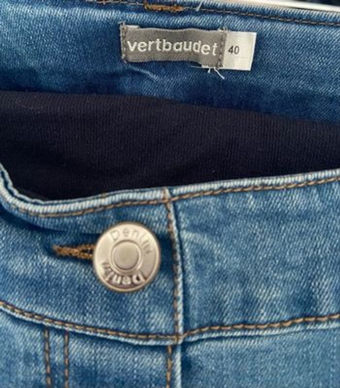 Pantalon jean grossesse Vertbaudet - photo numéro 3
